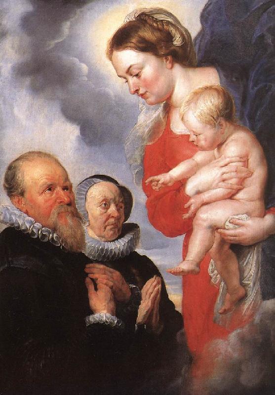 RUBENS, Pieter Pauwel Virgin and Child af Germany oil painting art